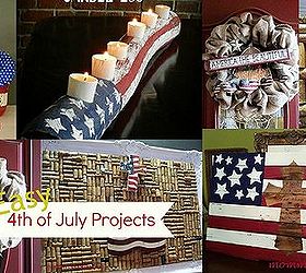 10 easy 4th of july projects, crafts, patriotic decor ideas, seasonal holiday decor, wreaths