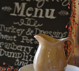 how to turn a pane of glass into a chalkboard, chalkboard paint, crafts, repurposing upcycling, seasonal holiday decor, thanksgiving decorations, A menu board is a great way to let your guest know what delicious treats they are in store for