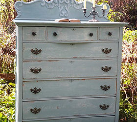 frozen inspired, painted furniture