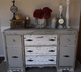 chippy french vintage buffet, painted furniture, it ended up being one of my favorite pieces