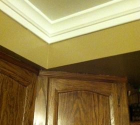 installing foam crown moulding its so easy, home decor, wall decor