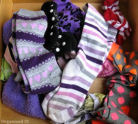 organize your sock drawer, organizing