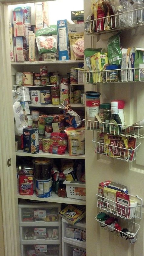 pantry remodel, Such a disaster we couldn t find anything in the jumbled mess and heaven forbid it was at the back