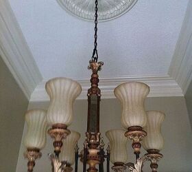 restore chandelier, lighting, repurposing upcycling