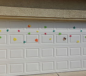 i made these out of foam and magnets, crafts, garage doors, seasonal holiday decor
