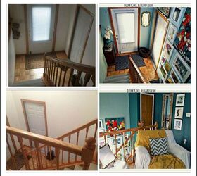 my updated little foyer, foyer, home decor, repurposing upcycling, wall decor, Before and Afters of my little foyer