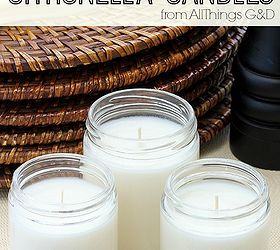 Make Your Own (Even Better!) Citronella Candles Hometalk