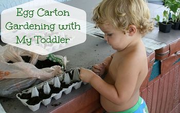 Egg Carton Gardening With My Toddler