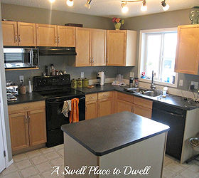 our 850 kitchen renovation, home decor, kitchen backsplash, kitchen design, Kitchen Before
