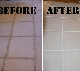 Removing Dried-On Grout (and Refreshing Grout Lines)!