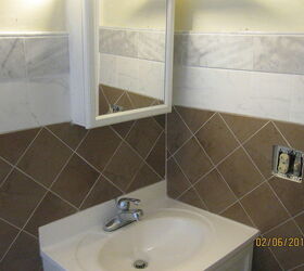 bathroom renovation, bathroom ideas, tiling, finished