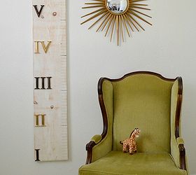 roman numeral height chart, crafts, home decor, Roman numeral height chart