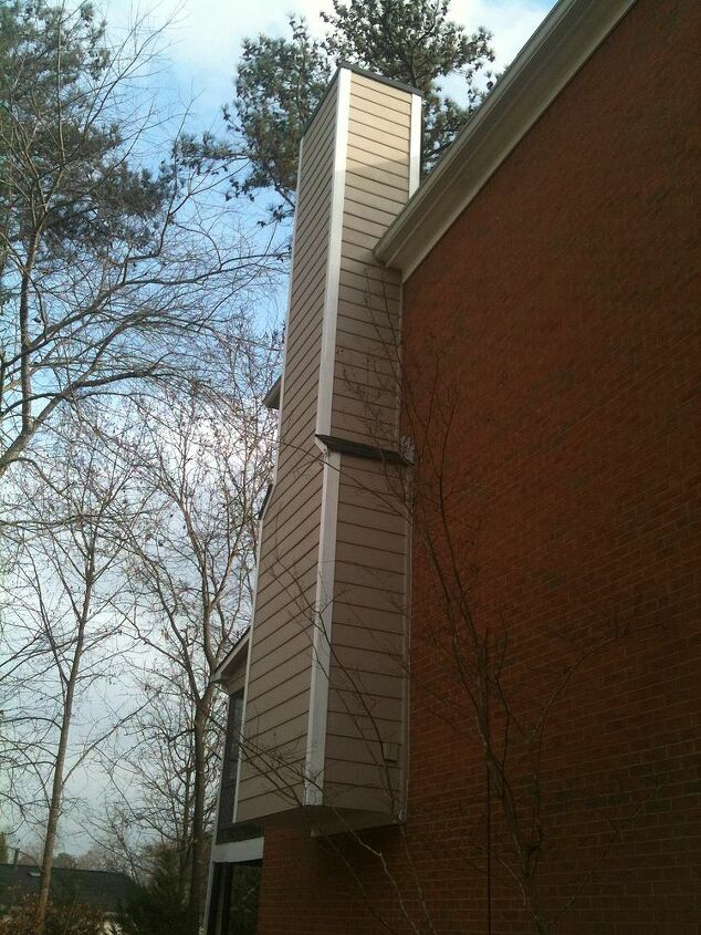 updated chimney chase, home maintenance repairs, roofing