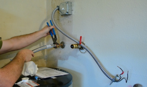 replacing a water heater gaining new energy saving features, home maintenance repairs, hvac, plumbing
