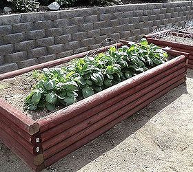 raised bed gardening, gardening, raised garden beds, Here is one of the raised beds he constructed