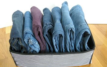 How to Fold and Organize Jeans