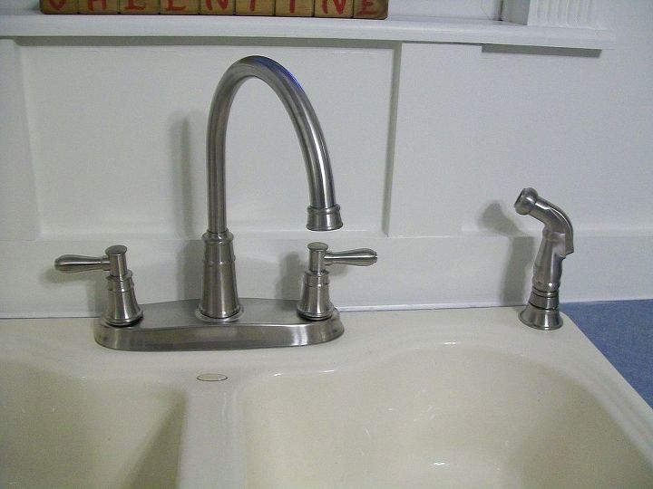 q i have an off white porcelain sink with a few nicks and chips, home maintenance repairs, how to, repurposing upcycling, you can see it s off white I want it to be white or maybe black Just anything other than it is now