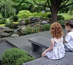 water gardens, outdoor living, ponds water features, Ponds are perfect for kids and adults alike