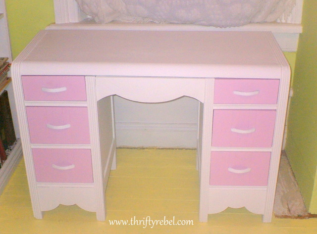 vanity and mirror makeover, home decor, painted furniture, Vanity After