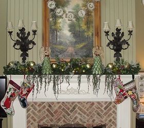 angels rejoice mantle, seasonal holiday decor