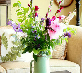 easy summer flower arrangement, flowers, gardening, home decor, Easy Flower Arrangement