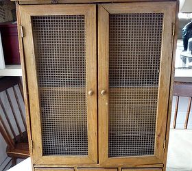dilapitated cabinet turned farmhouse spice cabinet, cleaning tips, kitchen cabinets, repurposing upcycling, storage ideas, Cabinet before