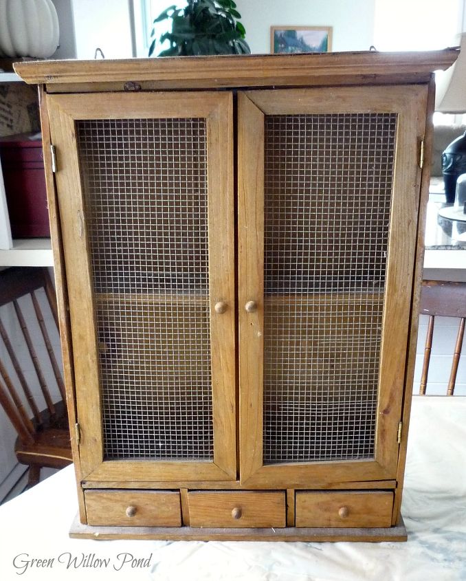 dilapitated cabinet turned farmhouse spice cabinet, cleaning tips, kitchen cabinets, repurposing upcycling, storage ideas, Cabinet before