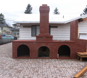 retaining walls, concrete masonry, outdoor living, outdoor fireplaces and bbqs in brick or covered in stone or graniteas well as that chiminy on the side of the house pavers no problem