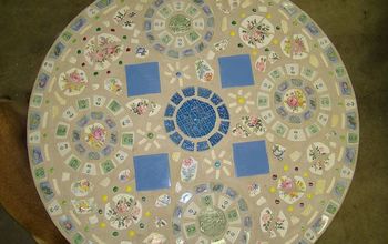 Mosaic Table for the Patio or Garden