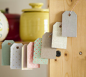 upcycling cereal boxes into gorgeous gift tags, crafts, Upcycling cereal boxes into gorgeous gift tags