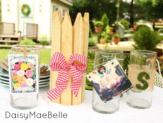 4 ways to decorate a plain vase for a garden party, crafts, outdoor living, 4 ways to decorate plain vases for parties
