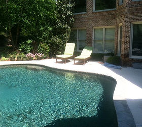 tranquil outdoor living project, decks, outdoor living, pool designs, Before Photo