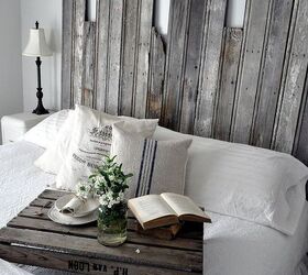 Reclaimed Wooden Headboard | Hometalk