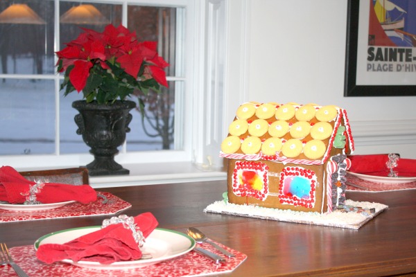 a holiday home tour, christmas decorations, seasonal holiday decor, And a Gingerbread House of course