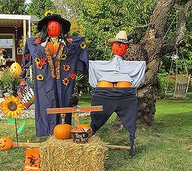 meet my harvest moon pumpkin people, curb appeal, gardening, halloween decorations, outdoor living, seasonal holiday decor