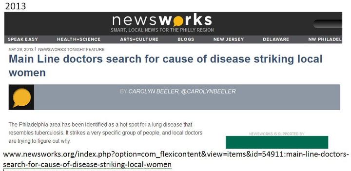 alert bacteria in shower heads can spread bacterial lung infection, bathroom ideas, cleaning tips, 2013 Headline search for cause of disease striking local women