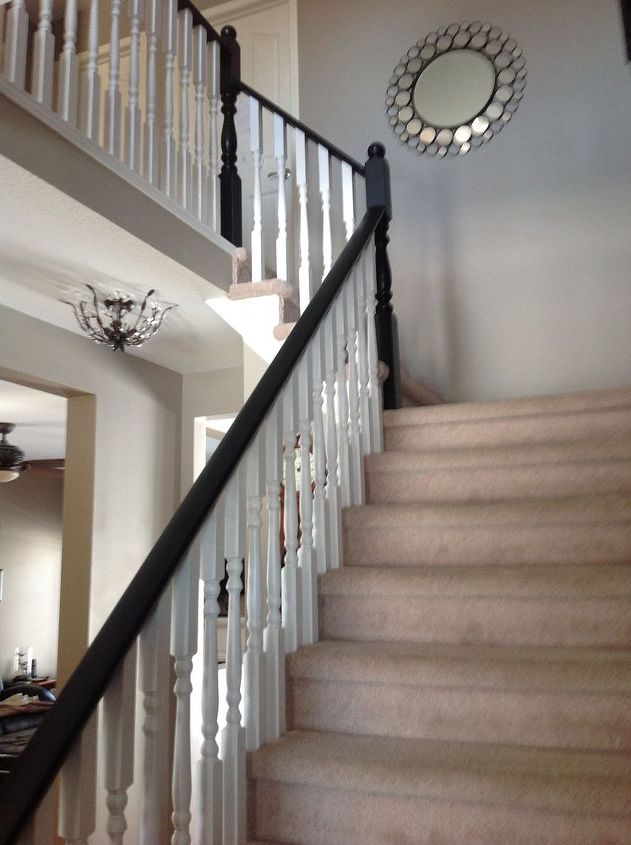 the long time coming staircase banister revival, diy, stairs, woodworking projects
