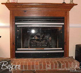 fireplace upgrade, fireplaces mantels, home decor, living room ideas, tiling, woodworking projects, Fireplace Before