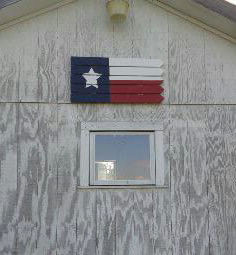 repurposed old fence into art, crafts, This is one I did for a friend who moved up from Texas a few years ago