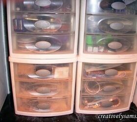 makeup storage, cleaning tips, storage ideas, This is how it looked before the purge Oh my Such a mess