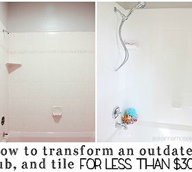 How To Update an Ugly Bathtub for Less Than 30 Hometalk