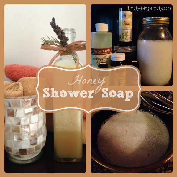 diy honey shower soap, cleaning tips, Make your own shower soap with honey