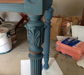 white wax on painted furniture, chalk paint, painted furniture