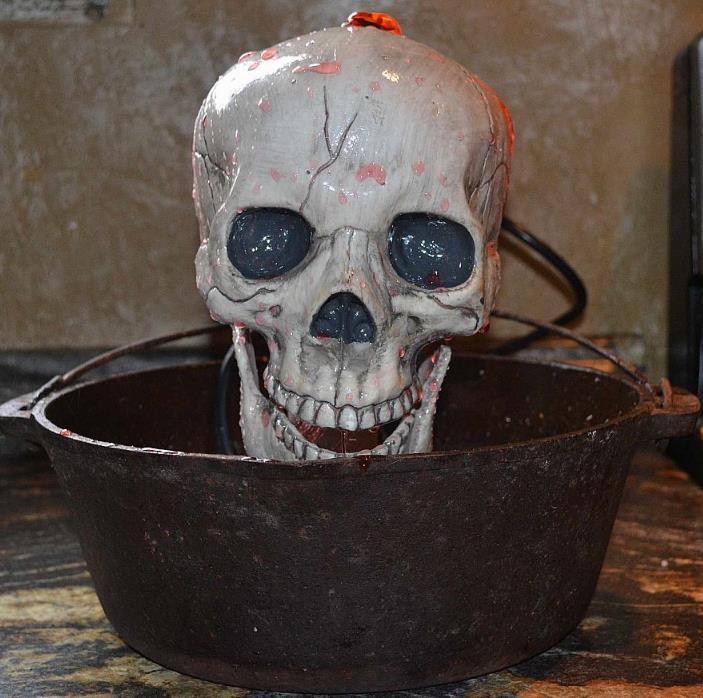 How to Craft a Spine-Chilling DIY Halloween Skull Fountain