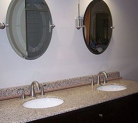 bathroom remodel, bathroom ideas, diy, home decor, Mirrors up