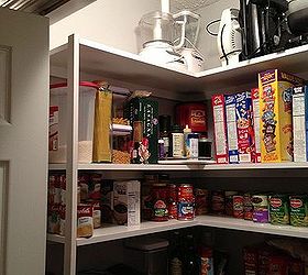 i finished my perfect pantry, cleaning tips, closet, Shelving is not evenly spaced which was by design to accommodate different sizes of supplies