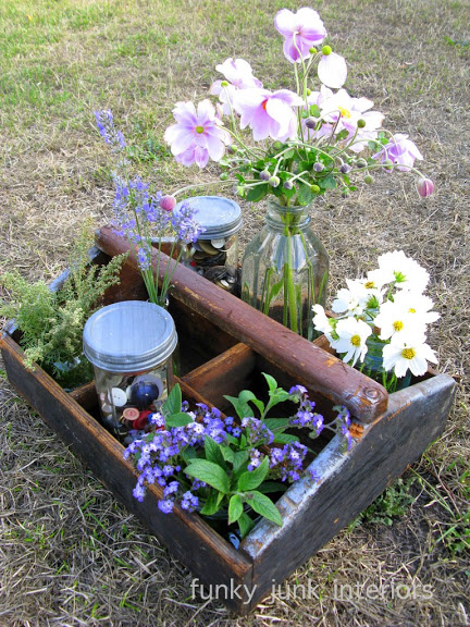las cajas de herramientas son realmente para las flores no lo sabas, Es una peque a y alegre vi eta para traer algo de primavera o verano a tu interior