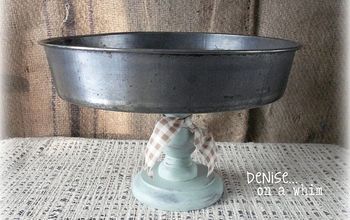 Pedestal Stand From a Cake Pan