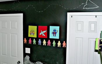 Kids Bedroom Chalkboard Wall