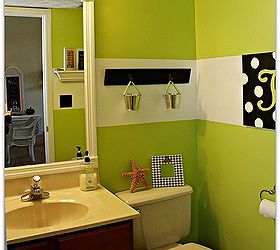 frame out your builder s grade mirrors no mitering required, bathroom ideas, home decor, All finished